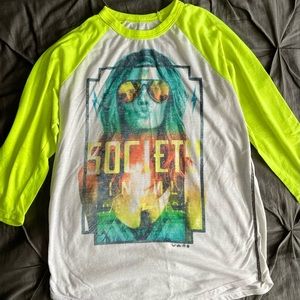 Society 2/3 sleeve Burnout